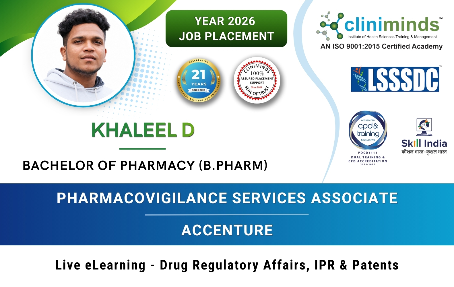 Cliniminds Drug Regulatory Affairs Placements